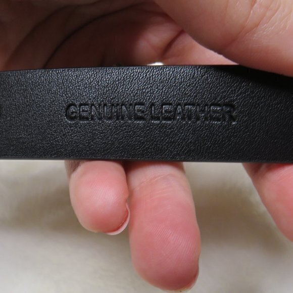 Calvin Klein Small CK Plaque Skinny Belt sz L - Picture 5 of 7